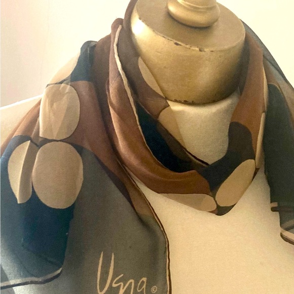 VERA vintage chiffon scarf - Picture 1 of 6